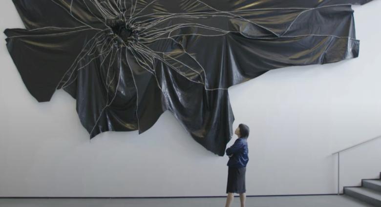 Curator Looks at Succulent artwork
