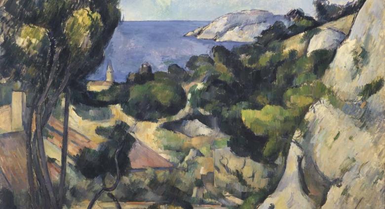 Paul Cézanne. L'Estaque, 1879–83. Oil on canvas. 