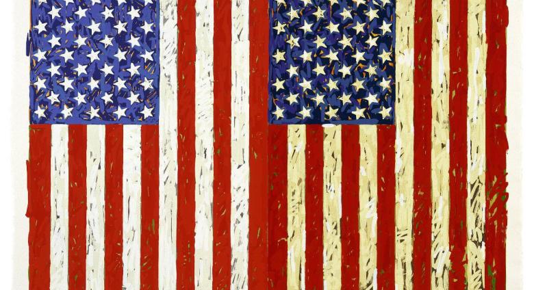 Jasper Johns, Flags I, 1973