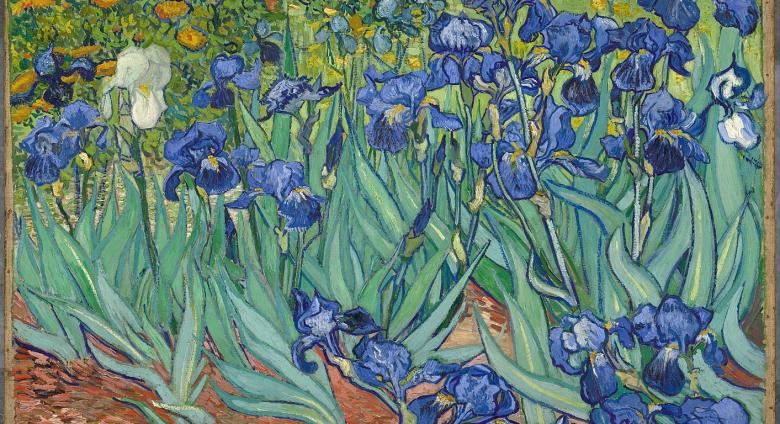 Vincent van Gogh, Irises, May 1889.