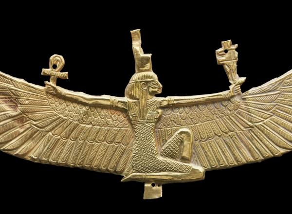Winged Isis pectoral, 538-519 B.C.E.