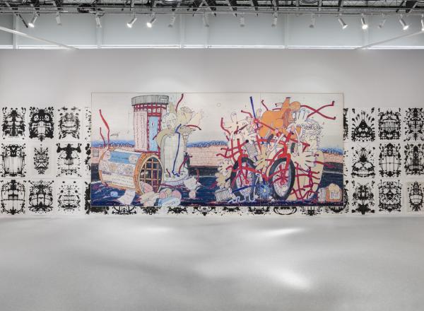 Timothy Curtis, Installation view of Alive-n-Well.