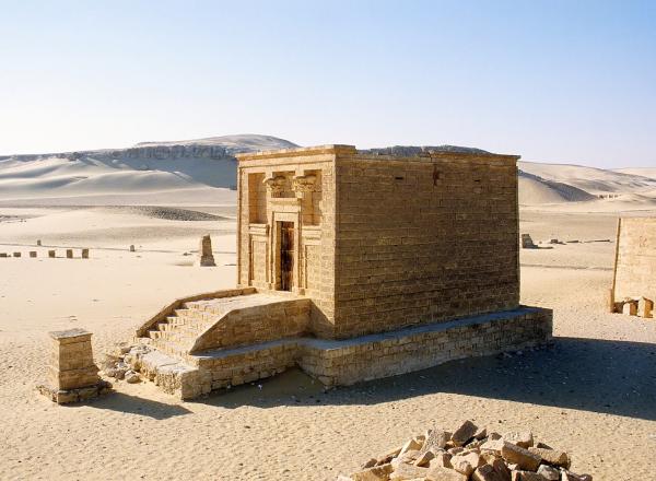 Tomb of Ptolemaios (south and east sides), Tuna el-Gebel, Egypt, 2004. License