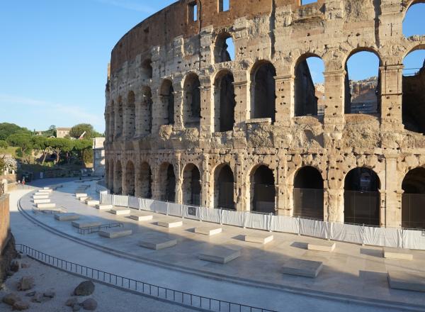 New Piazza on South Side of the Colosseum