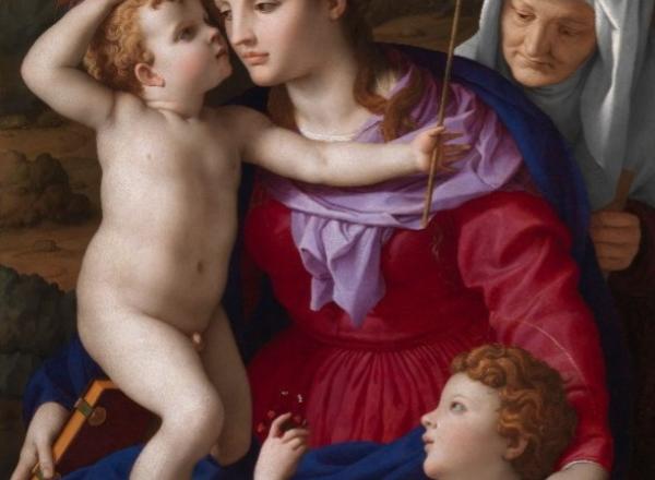 Agnolo Bronzino (1503-1572), Virgin and Child With Saint Elizabeth and Saint John the Baptist