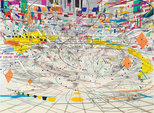 Julie Mehretu, Stadia II, 2004