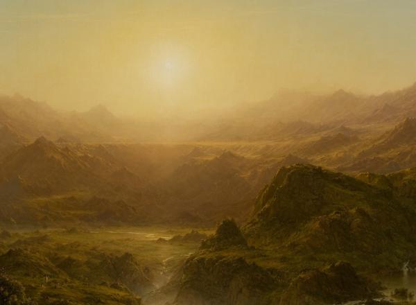 Frederic Edwin Church, The Andes of Ecuador, 1855.