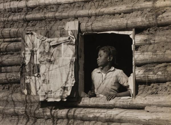 Arthur Rothstein, Girl at Gee’s Bend, Alabama [Artelia Bendolph], April 1937