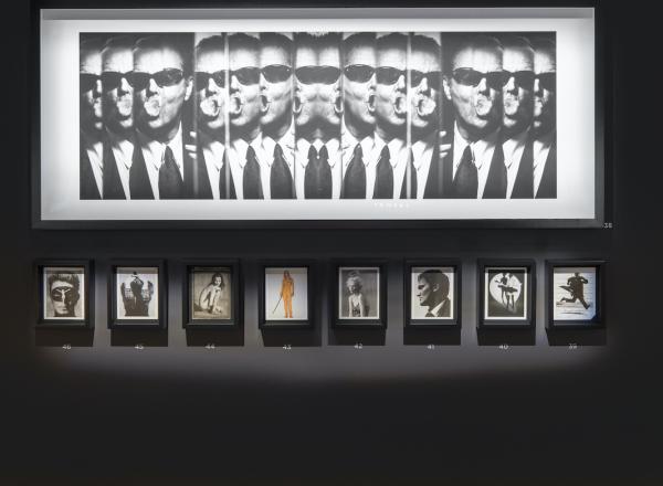 Installation view of Albert Watson: The Light Behind The Lens. Currently on view at SCAD FASH Museum of Fashion + Film in Atlanta. Courtesy SCAD. 