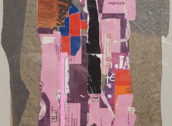 Jeanne Coppel, Sans titre, 1968, collage, 50 x 36 cm, Courtesy Françoise Livinec, © ADAGP, Paris