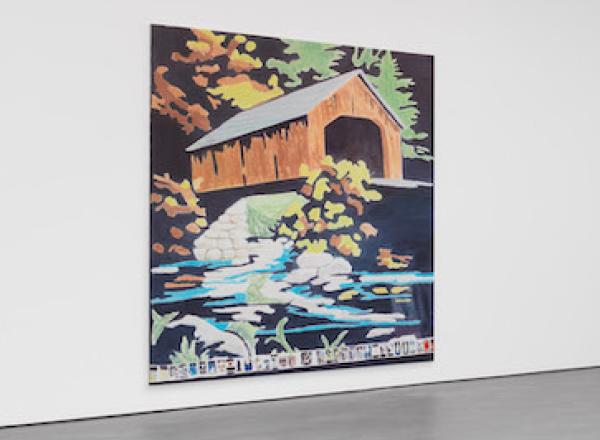 Installation view, Luc Tuymans: The Barn, David Zwirner, New York, May 11—July 21, 2023