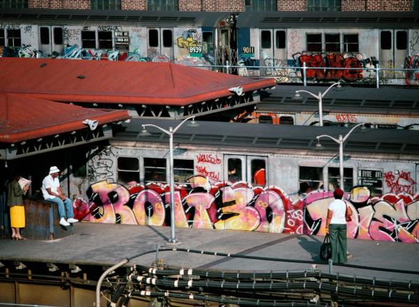 Martha Cooper photograph from Subway Art