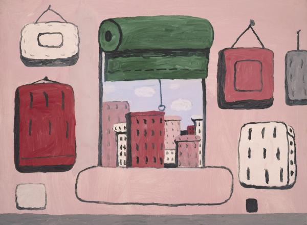 Open Window, 1969, Private Collection, Estate of Philip Guston, courtesy of Hauser & Wirth