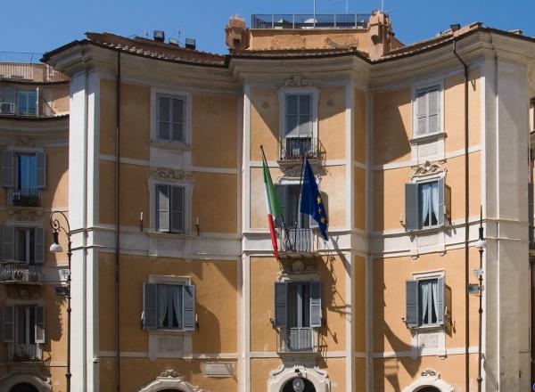 exterior view of Carabinieri Art Squad Headquarters