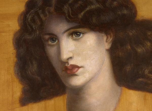 Dante Gabriel Rossetti, British, 1828–1882,  La Donna della Finestra, 1881