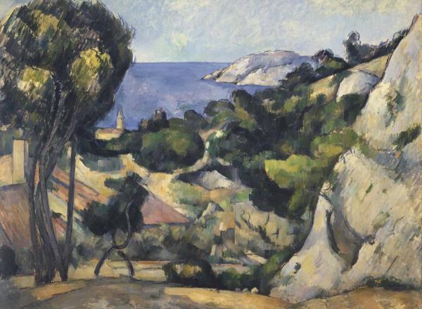 Paul Cézanne. L'Estaque, 1879–83. Oil on canvas. 