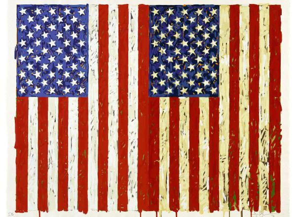 Jasper Johns, Flags I, 1973