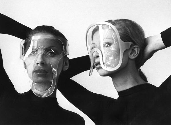 Pierre Cardin vinyl eyewear, 1970.