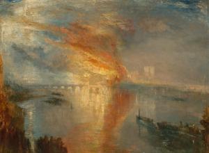 JMW Turner, The Burning of the Houses of Lords and Commons