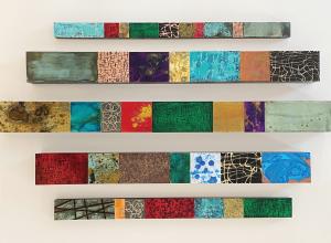 From Cassidy Watt's Remnant Totems at Ventana Fine Art. 