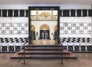 Elisabeth Kley, installation view of Cymodocea at the Currier Museum of Art, Manchester, New Hampshire, May 16-August 18, 2024.