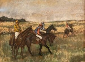 Edgar Degas, Before the Race, 1882-1884 