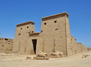 Temple of Khonsu in Karnak, Luxor, Egypt