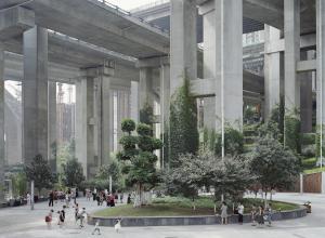 Yan Wang Preston, Egongyan Park, Chongqing, China, 2017, Los Angeles County Museum of Art, purchased with funds provided by the Ralph M. Parsons Fund