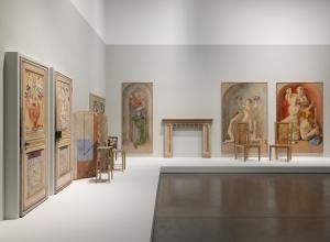 Installation view, Vanessa Bell: A World of Form and Colour.