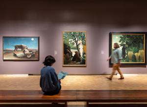 Henri Rousseau: A Painter's Secrets, 2025. The Barnes Foundation, installation view.