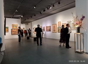 An auction preview at Christie’s last spring. Source.
