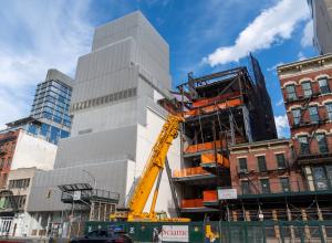 The New Museum’s expansion under construction. Source.
