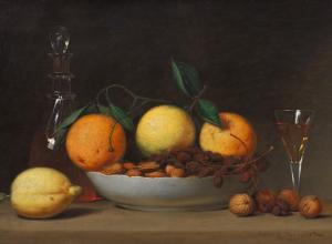 Raphaelle Peale, A Dessert, 1814.