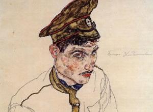 Egon Schiele, Russian War Prisoner (1916)