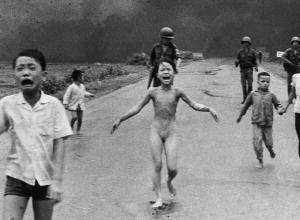 The Terror of War, 1972. This searing image had long been credited to photographer Nick Ut, but a documentary team recently questioned the attribution.