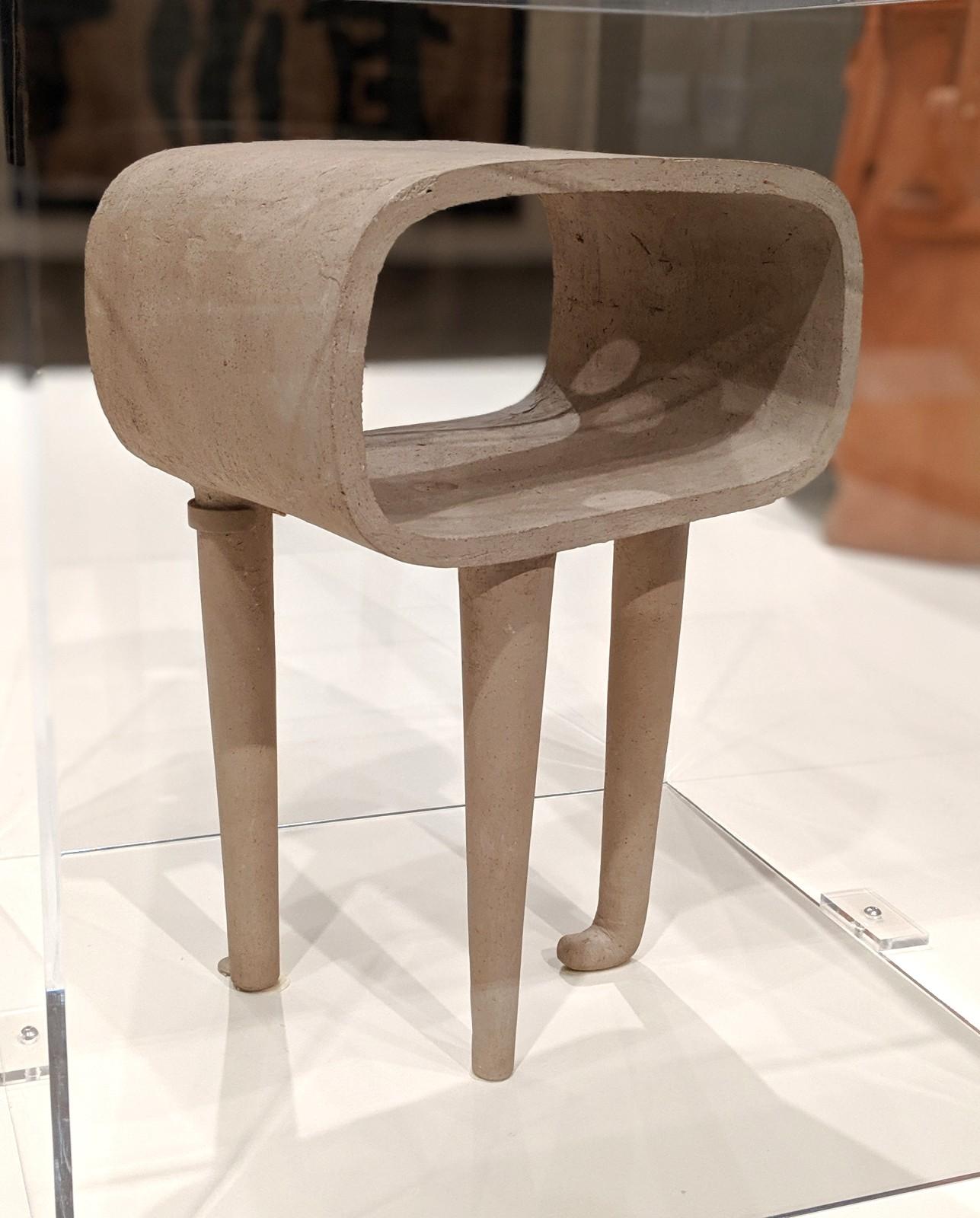 Isamu Noguchi (American, 1904–1988), ​​​​​​​My Mu, 1950. Seto stoneware.