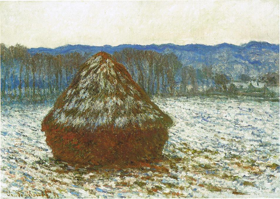 Claude Monet, Wheatstack, 1890-91