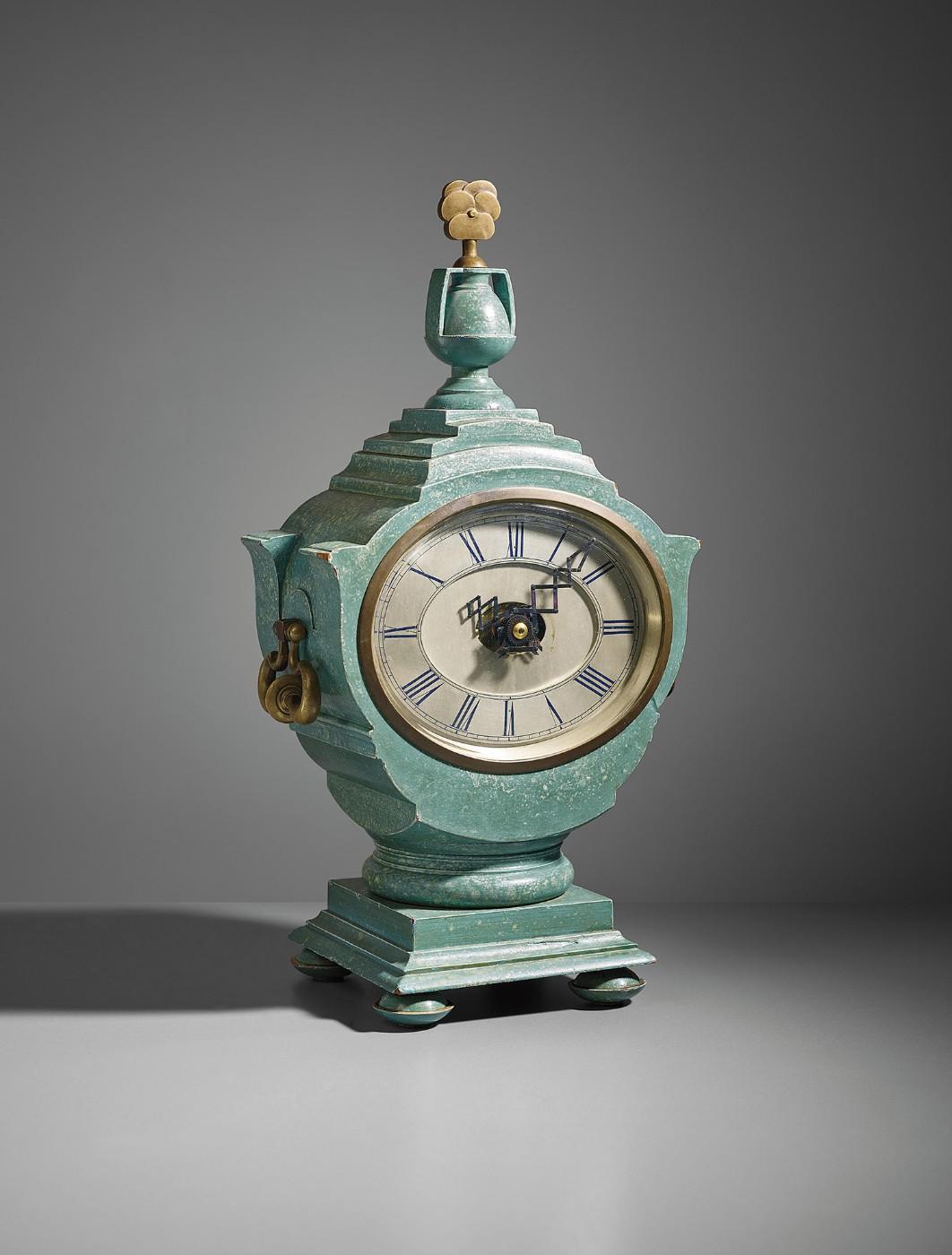 Sir Edwin Lutyens, Mantel clock, designed for Lady Willingdon, the Viceroy’s House, New Delhi, circa 1930