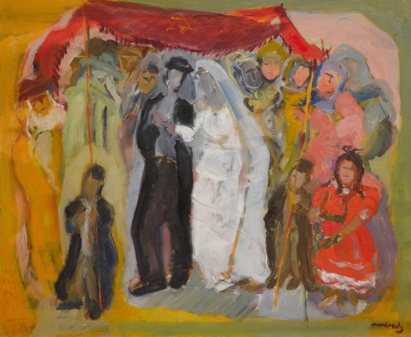 Emmanuel Mane-Katz, Wedding