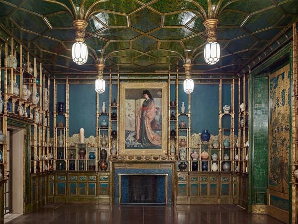 The Peacock Room at the Freer Gallery of Art