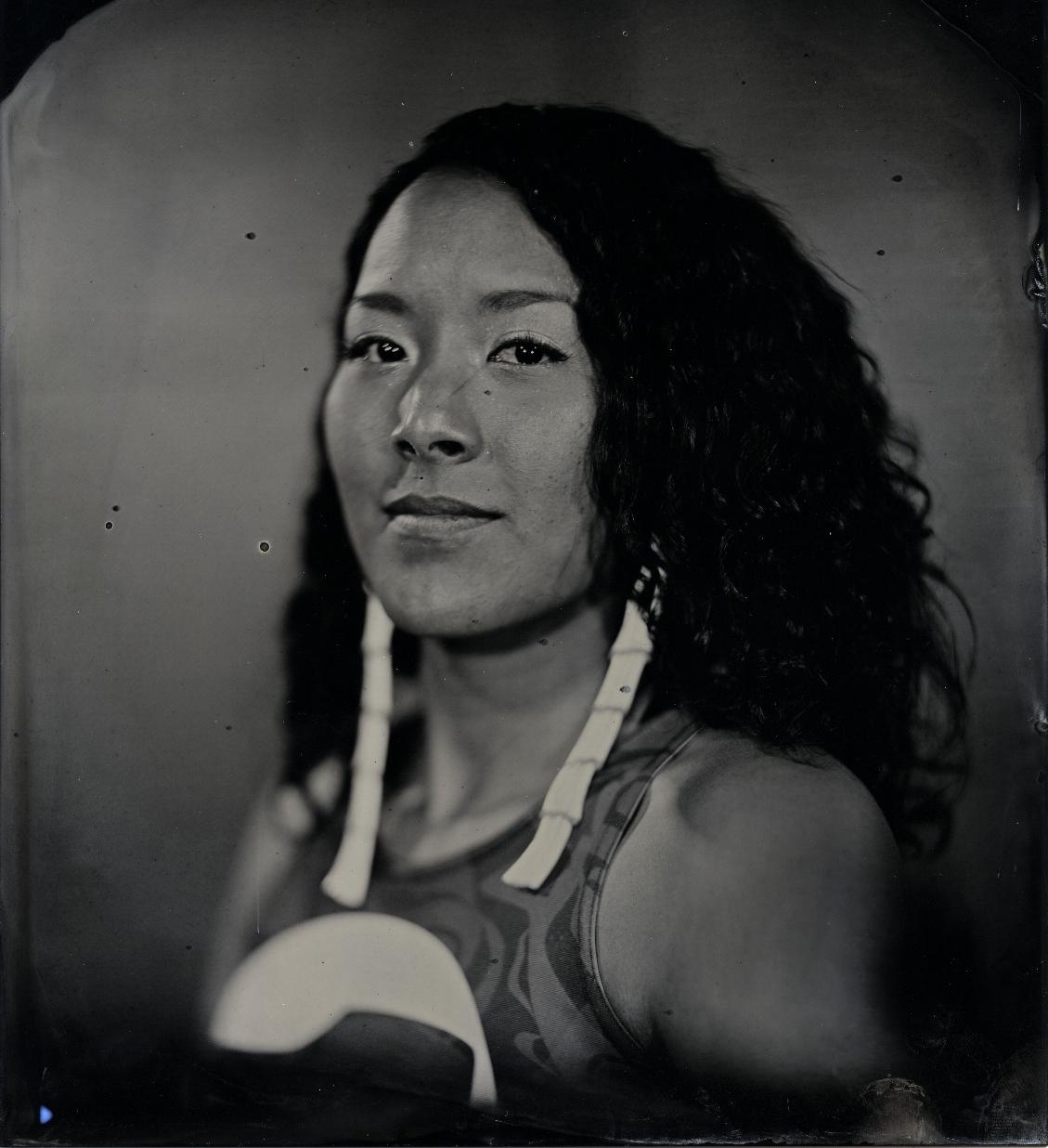 Will Wilson, Diné, b. 1969, "Talking Tintype, Crystal Worl, Artist, Tlingit Athabascan," 2018