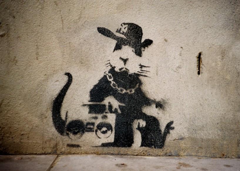 Banksy Shares his Version of Working from Home | Art & Object