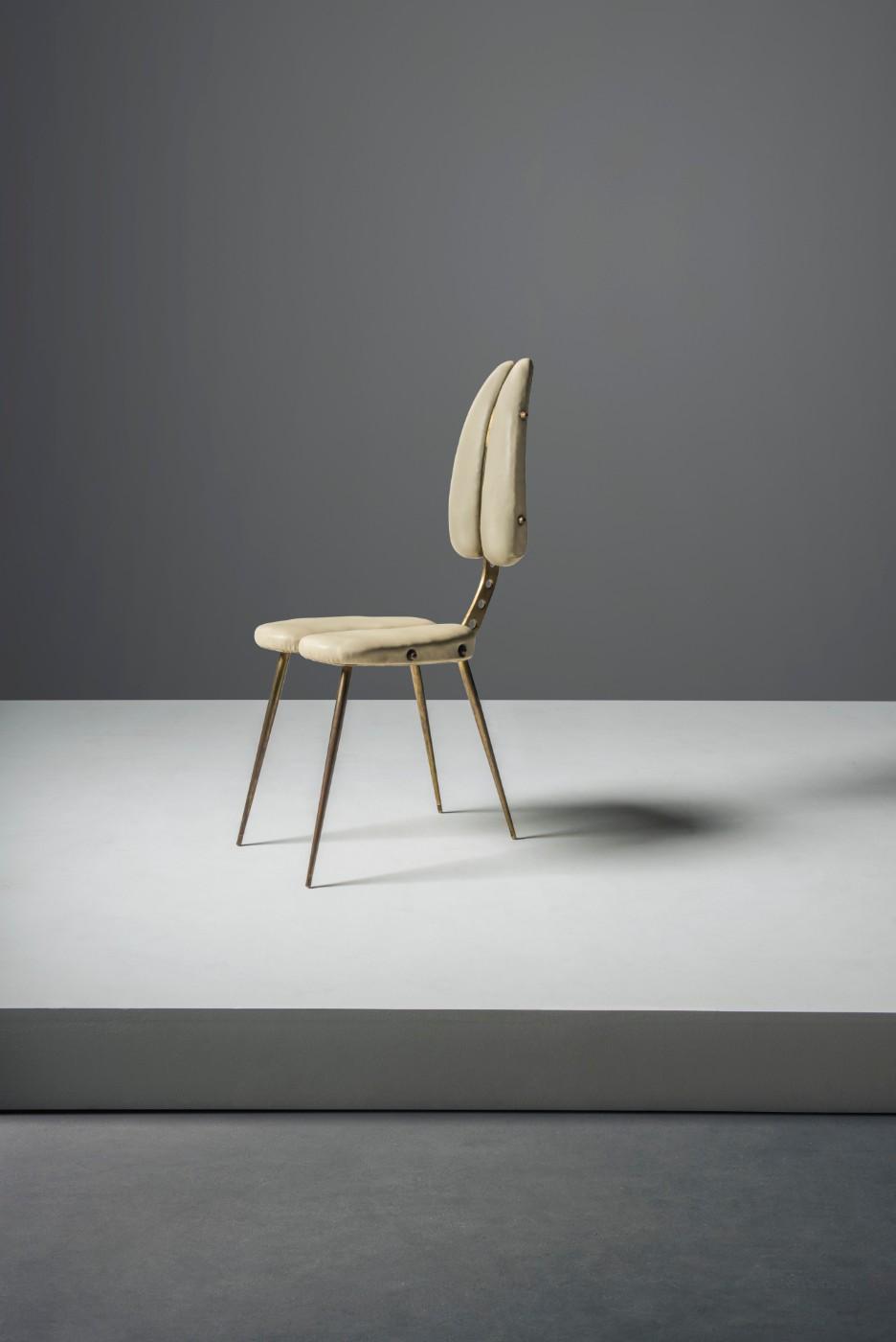 Carlo Mollino, Tipo B side chair, 1950