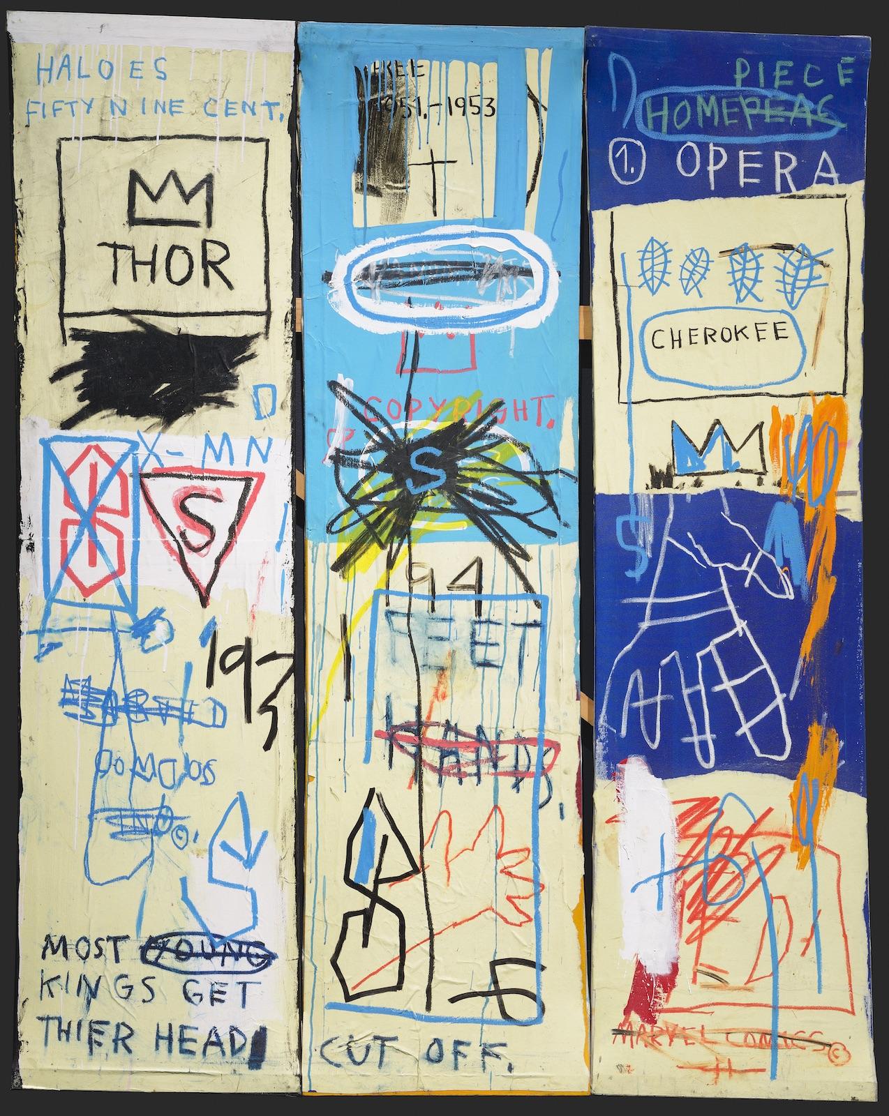 Charles the First, 1982 © The Estate of Jean-Michel Basquiat Licensed by Artestar, New York.