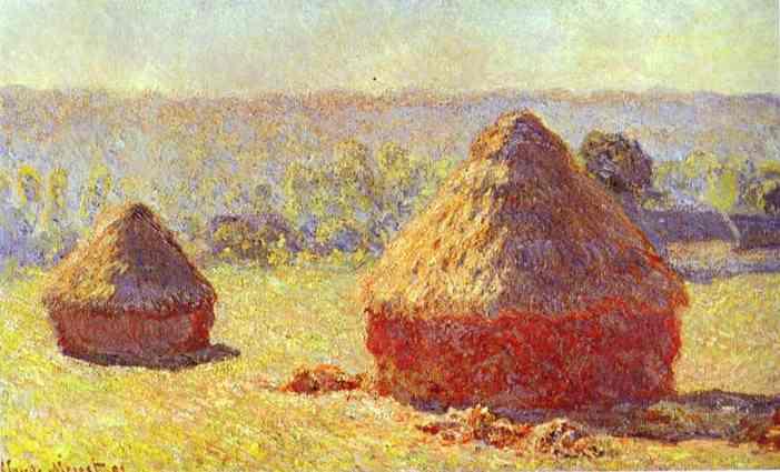 Claude Monet, Stacks, End of Summer, 1891