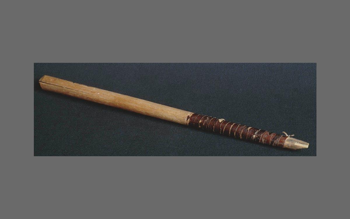 Tibetan woodslip pen from Miran- 750-900 CE.