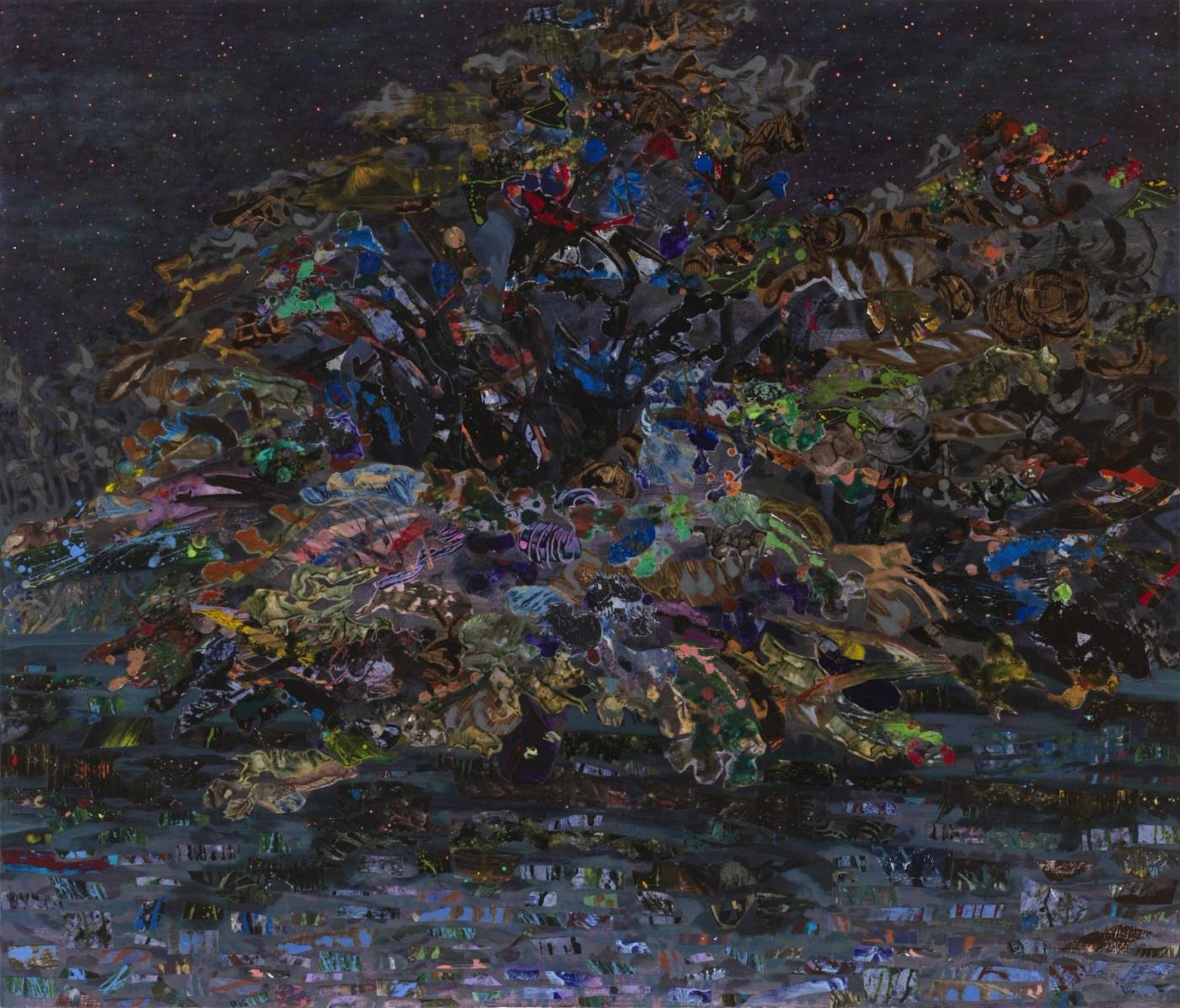 Mary Lou Zelazny, The Blackeyed Tree #2, 2017
