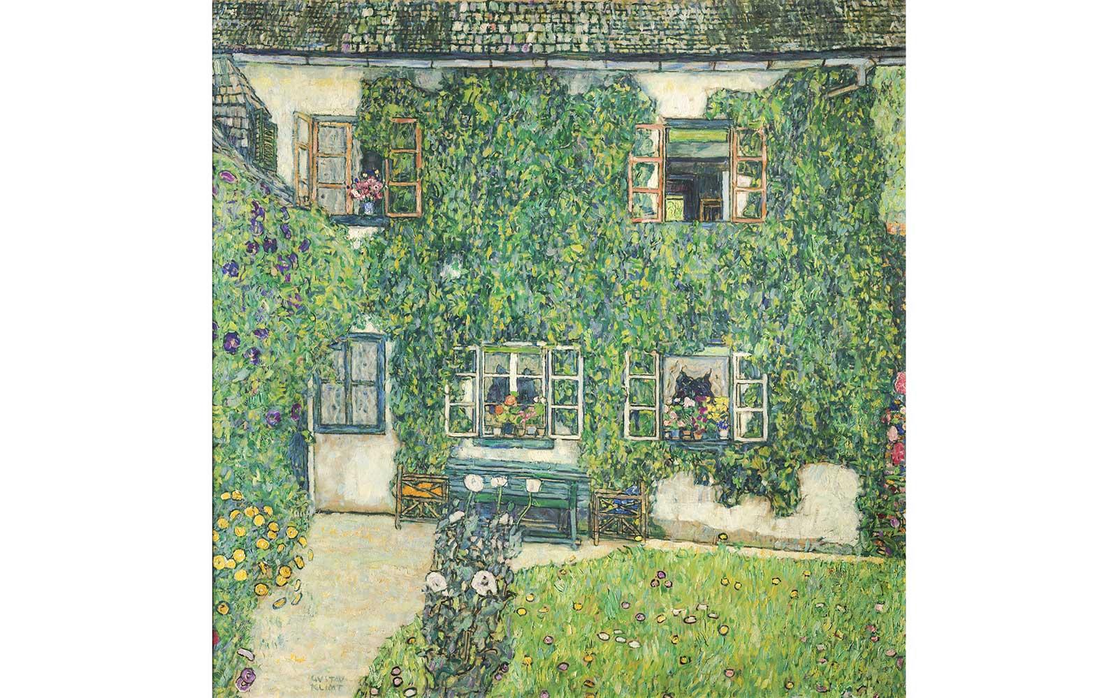 Gustav Klimt, Forester’s House in Weissenbach II (Garden), 1914,