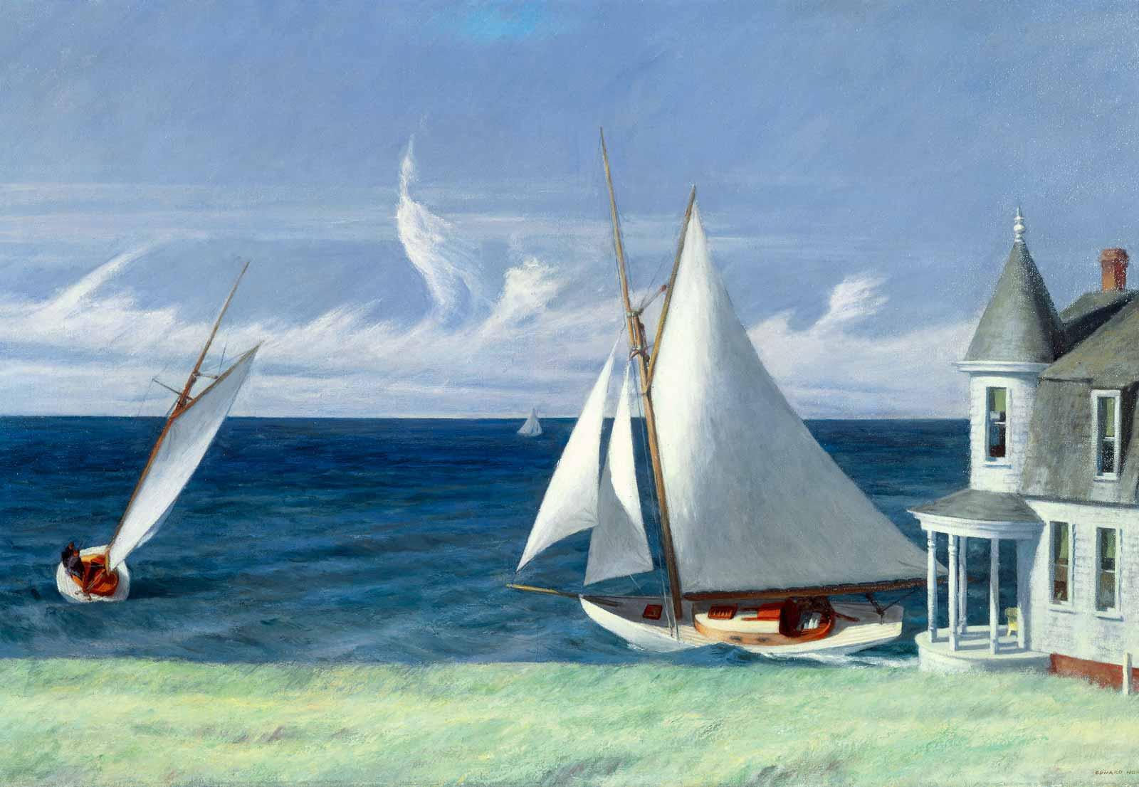 Edward Hopper, Lee Shore, 1941.