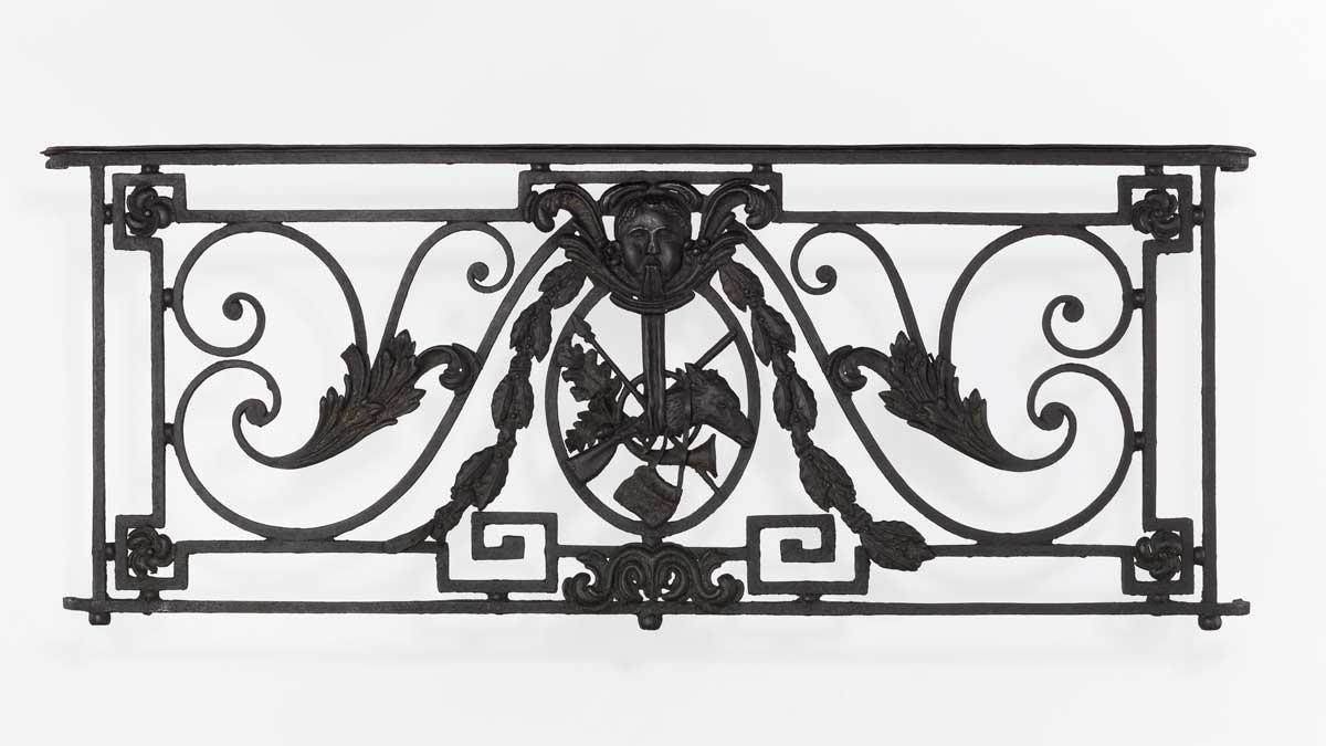 Balcony Grille, French, 18th century. 